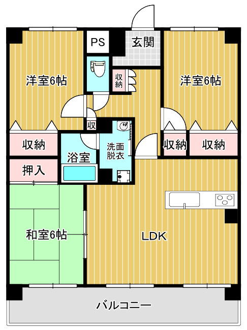 バルミー松永駅前13階　家賃9万円で募集中